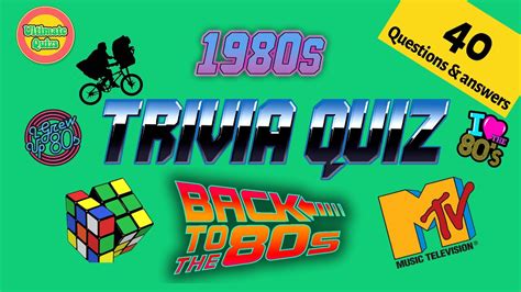 Best 80s Trivia Quiz 40 Questions And Answers Test Your Knowledge