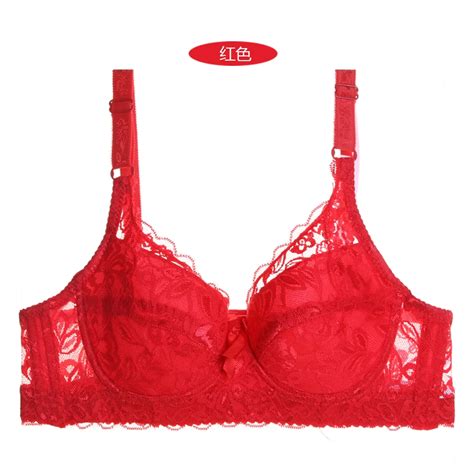 Red Ultrathin Comfort Bralette Big Size 46b Cup Lingerie Lace Sexy Plus Size Bra Buy Sexy Lace