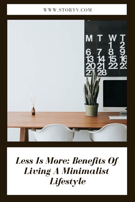 Less Is More: Benefits Of Living A Minimalist Lifestyle ...