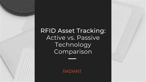 Comparing Active And Passive Rfid Asset Tracking Radiant