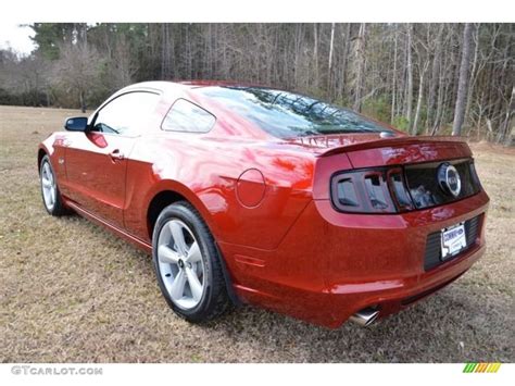 2014 Ruby Red Ford Mustang Gt Premium Coupe 89566994 Photo 7