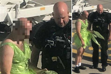 Drunk Ryanair Passenger Dressed As Tinkerbell Marched Off Flight By Armed Police After
