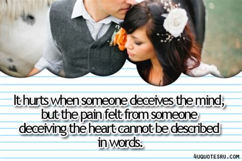 Quotes About Someone Deceiving You Quotesgram