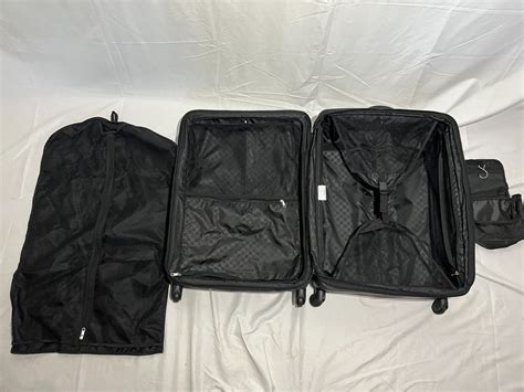 Samsonite Solana Spinner 4 Wheeled Suitcase Large Black Ebay