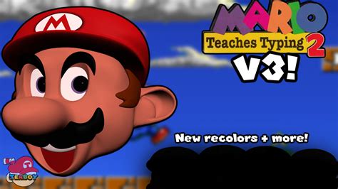 Mario Teaches Typing V3 Super Smash Bros Ultimate Mods