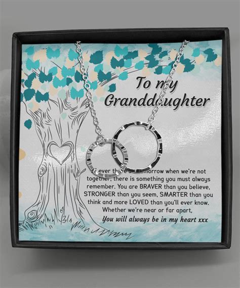 Granddaughter Ts From Grandma Granddaughter You Will Etsy