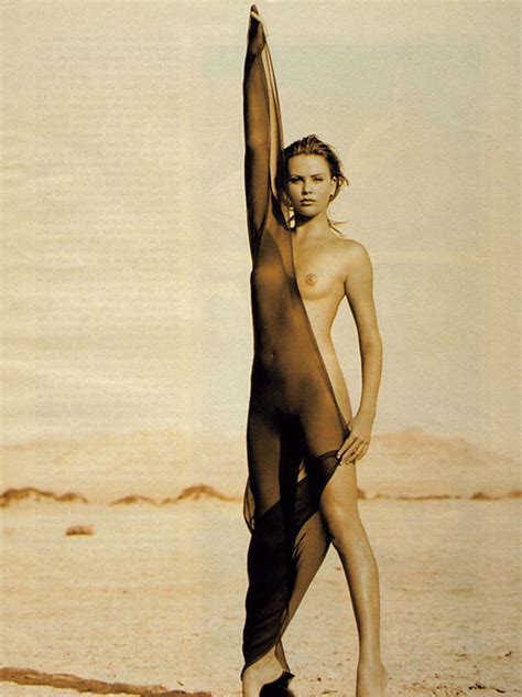 Naked Charlize Theron Added By Bot