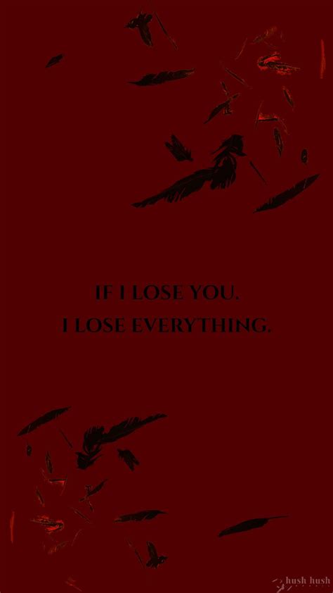Saga Hush Hush The Fallen Angel Wattpad Losing Everything You Lost