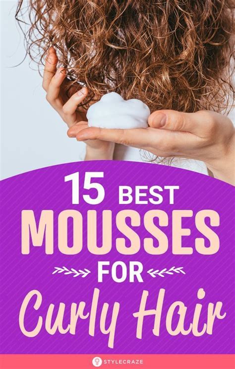 15 Best Mousses For Curly Hair That You Must Try In 2022 Artofit