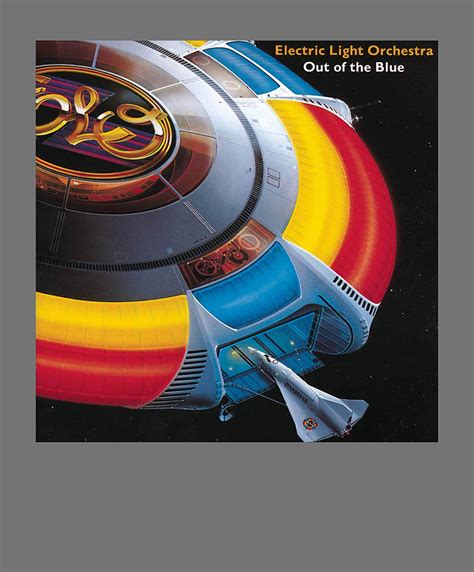 Electric Light Orchestra Out Of The Blue Album Cover Digital Art By