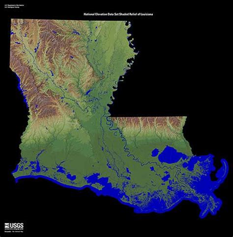 Louisiana Earth Resources Observation And Science Eros Center