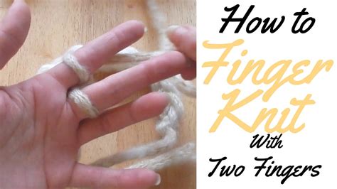 Farmers online dating commercial free site dating? HOW TO FINGER KNIT- TWO FINGERS - BASIC GUIDE TO FINGER ...