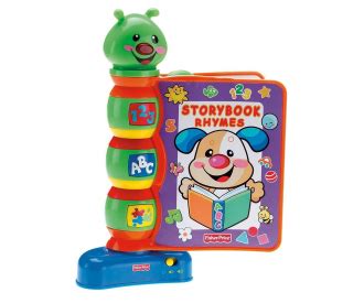 Fisher-Price Laugh & Learn Storybook Rhymes Storybook learning comes to ...