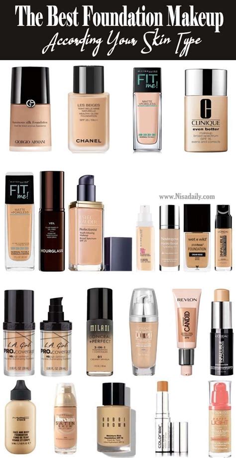 Makeup Tips Finding The Best Foundation Makeup According Your Skin