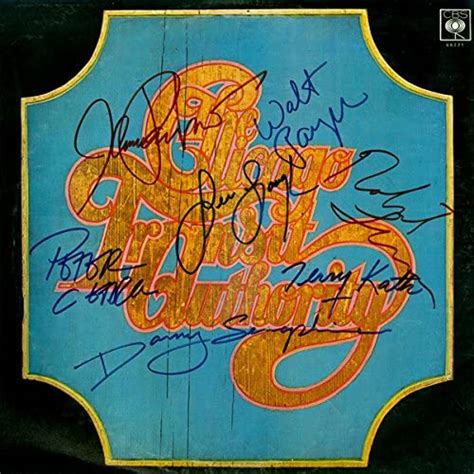 Chicago Band Signed Chicago Transit Authority Album