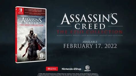 Ubisoft Assassin S Creed The Ezio Collection Llega A Nintendo Switch