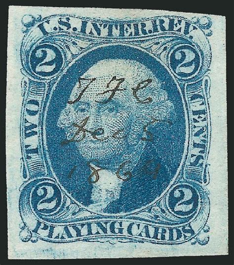 Consular processing with the u.s. US Stamp Values Scott Catalogue #R11 - 2c 1862 Revenue ...
