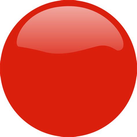 Rojo Botón Insignia · Gráficos Vectoriales Gratis En Pixabay