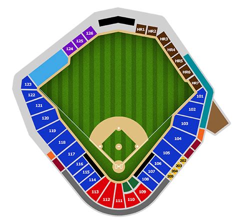 Ballpark Seating Chart And Pricing Charlotte Knights Tickets