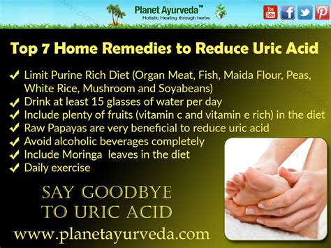 Home And Herbal Remedies For Increased Uric Acid Level Gout