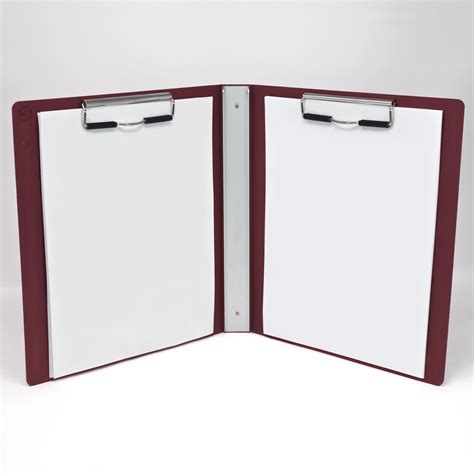 Heavy Duty Double Sided Clipboard With Cover Side Opening Carstens