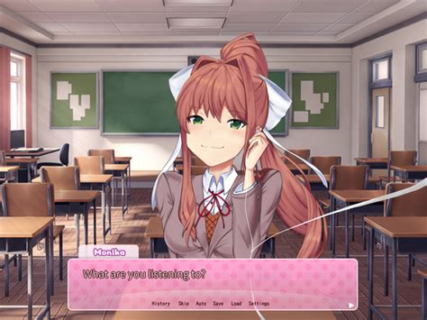 Had This Idea In My Head Of A Scene With Just Monika Hope You Like It