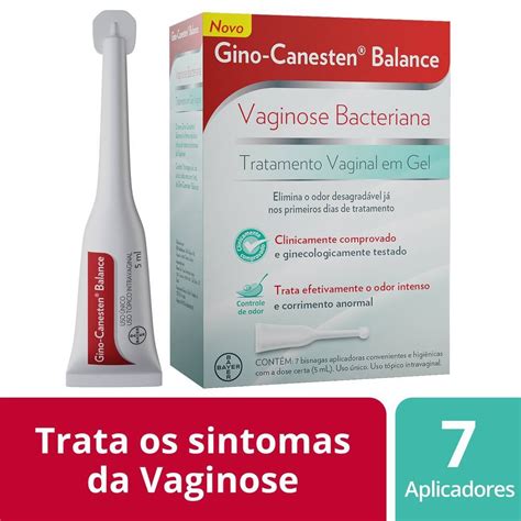 Tratamento Da Vaginose Bacteriana Gino Canesten Balance PanVel Farmácias