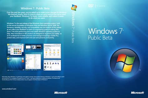 Windows 7 Beta Cover By Mucksponge On Deviantart