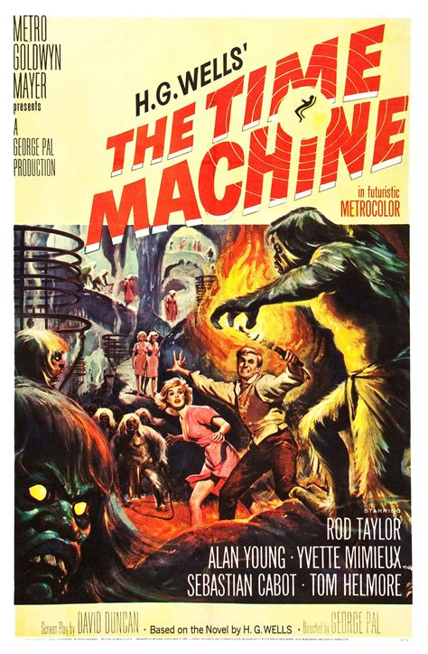 Time Machine 1960 Poster By Reynold Brown Science Fiction Movie