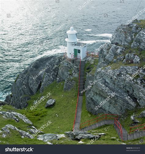 Lighthouse Sheeps Head Peninsula County Cork Stock Photo 65553673