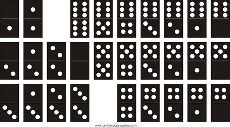 Domino tiles clipart - Clipground