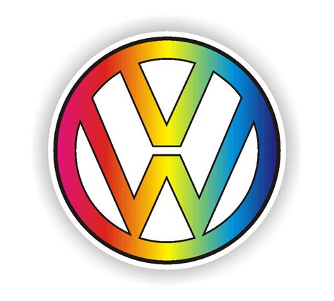 Vw Rainbow Logo