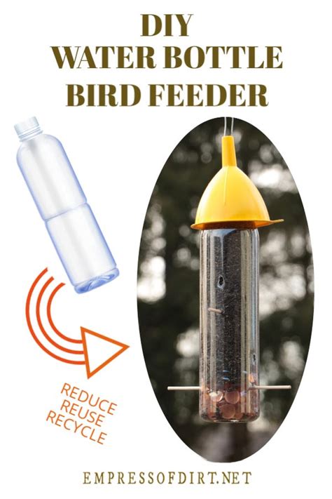 Best out of waste project: How to Make Water Bottle Bird Feeders | Empress of Dirt