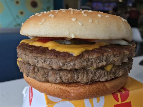 Double Quarter Pounder With Cheese Mcdonald S Uk Price Review