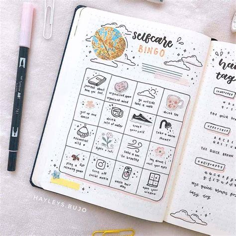 25 Inspirational Self Care Bullet Journal Page Ideas Masha Plans