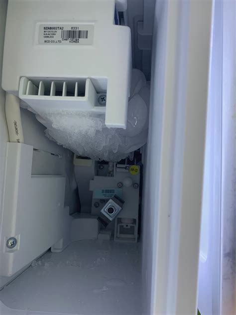 Samsung Refrigerator Ice Maker Freezing Up F