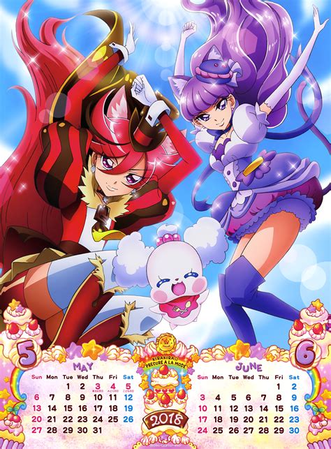 Pretty Cure Calendar 2018 Toei Animation Free Download
