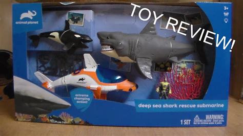 Animal Planet Deep Sea Shark Rescue Playset Review Youtube