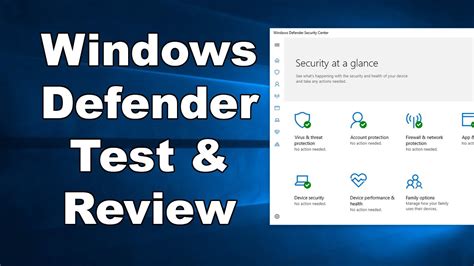 Is it good enough in 2021? Windows Defender Antivirus Test & Review 2019 - Antivirus ...