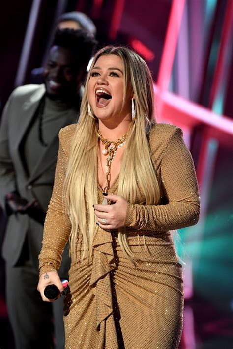 Kelly Clarkson Performs At Billboard Music Awards 2020 In Los Angeles