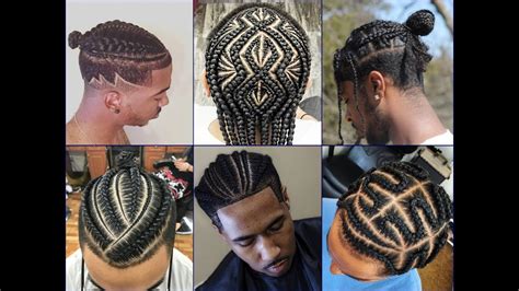Braiding short hair for men can be a little tricky if not done right. Top-30 Cool African American Men's Braids Hairstyles 2018 ...
