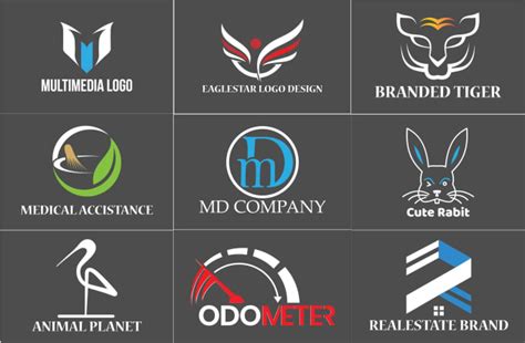 Design Unique Modern Versatile Flat Minimalist Business Logo Design Or