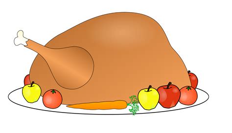 Turkey Dinner Clip Art Clipart Best