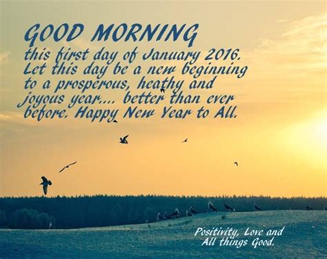 Good Morning Happy New Year To All Pictures Photos And Images For