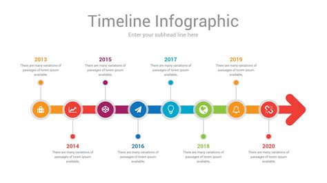 Timeline Infographics Powerpoint Template Diagrams By Ciloart