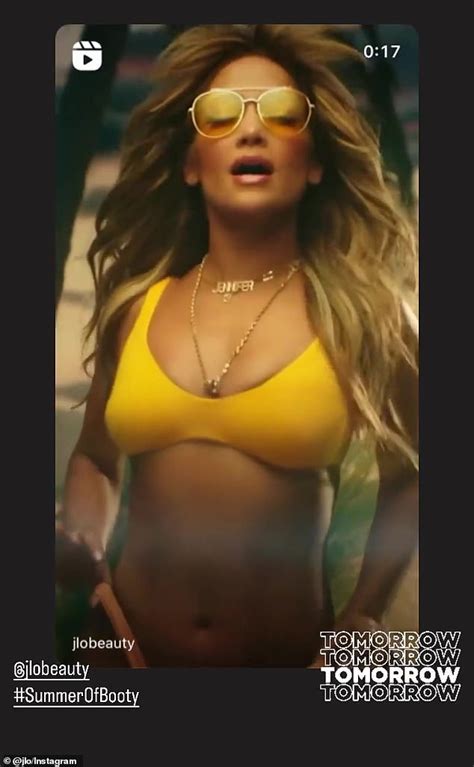 Jennifer Lopez Shows Off Her Curves In A New Promotional Reel For Her