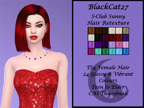 Blackcat27 S Club Sunny Hair Retexture Mesh Needed The Sims 4 Catalog