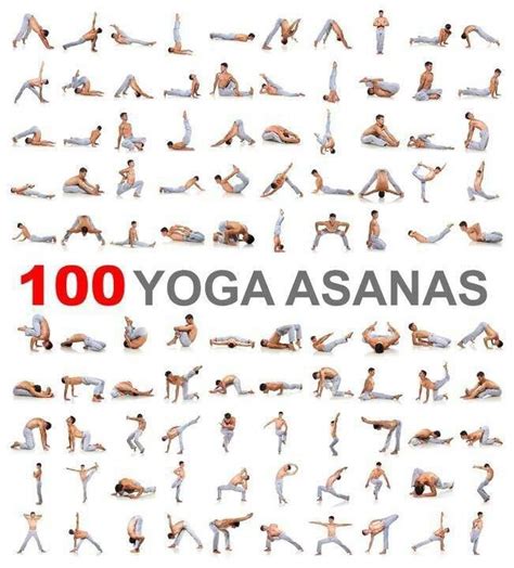 100 yoga asanas yoga pinterest yoga