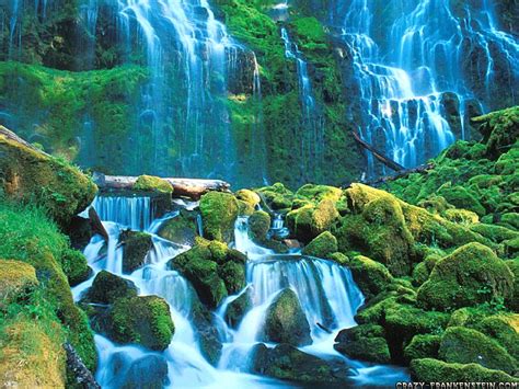 Waterfalls Nature Wallpapers Crazy Frankenstein