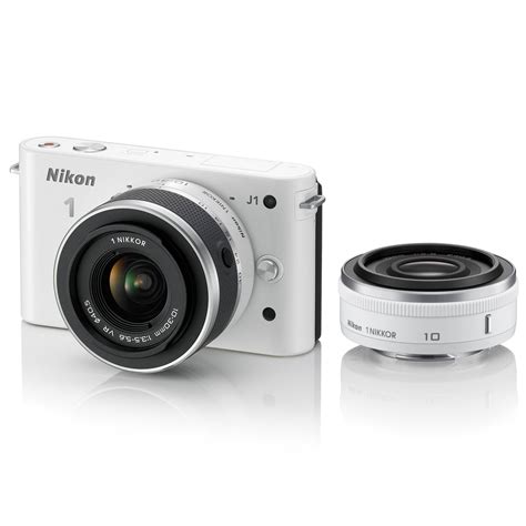 Nikon 1 J1 Mirrorless Digital Camera With 10mm Wa10 30mm 27561